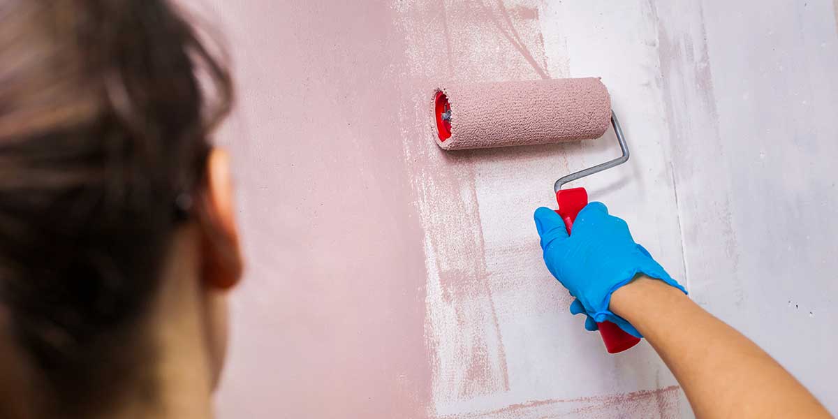 can you paint over wallpaper